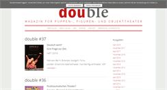 Desktop Screenshot of double-theatermagazin.de