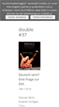 Mobile Screenshot of double-theatermagazin.de