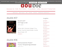 Tablet Screenshot of double-theatermagazin.de